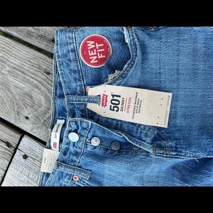 Girls kids Levi 501 jeans